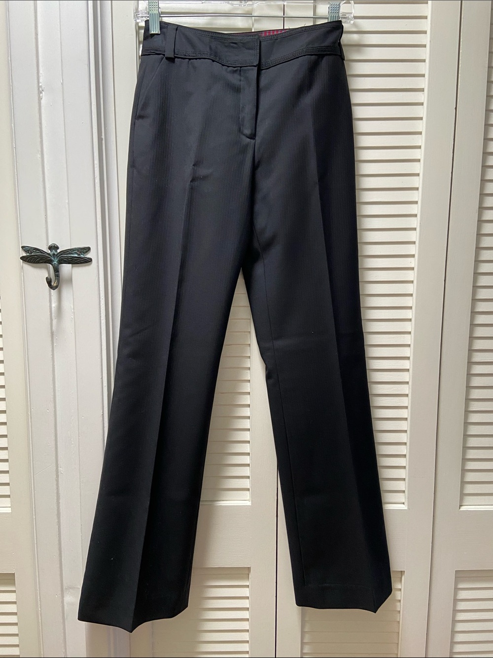 Ted Baker Black Straight Leg Trousers